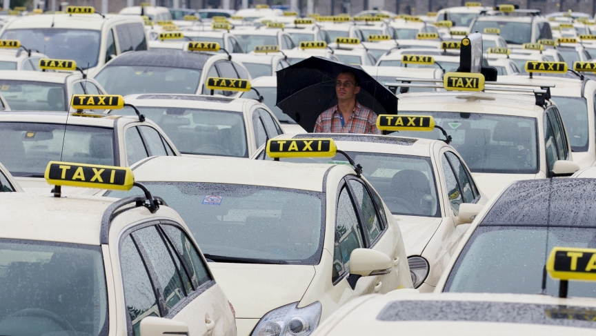 taxi gridlock